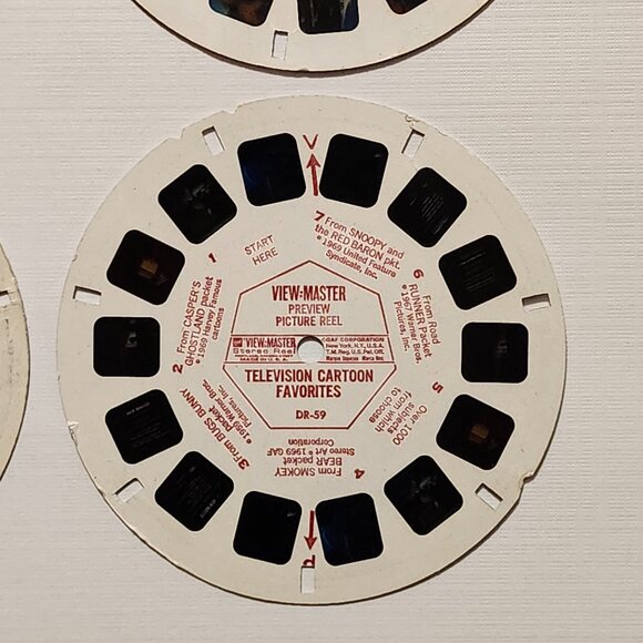 VINTAGE VIEW-MASTER Preview Reels x 4 Sawyer's Inc. - Picture 3 of 6